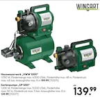 Hauswasserwerk HWW 1000 von Wingart im aktuellen Hellweg Prospekt