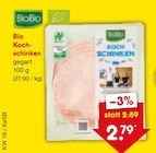 Bio Kochschinken von BioBio im aktuellen Netto Marken-Discount Prospekt für 2,79 €