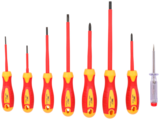 Lot de 7 tournevis isolees + testeur dans le catalogue Brico Dépôt