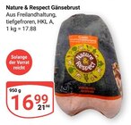 Gänsebrust im Angebot bei GLOBUS in Halle Gänsebrust Angebote von Nature & Respect bei GLOBUS Halle für 16,99 €