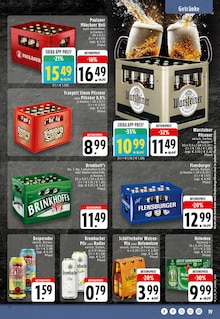 Krombacher im EDEKA Prospekt "Aktuelle Angebote" mit 24 Seiten (Stolberg (Rheinland, Kupferstadt))