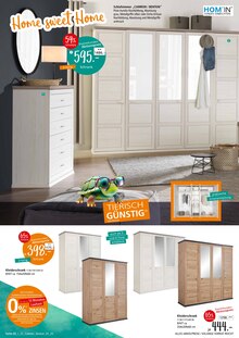 Kleiderschrank im aktuellen Zurbrüggen Prospekt (Hamm) Kleiderschrank im Zurbrüggen Prospekt "Home sweet Home" mit 8 Seiten (Hamm)