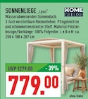 Sonnenliege Lyon Angebote von Home Deluxe bei Marktkauf Erkrath für 779,00 €