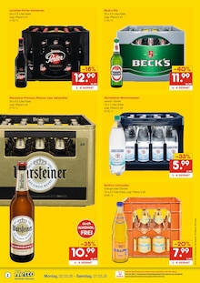 Becks im Netto Marken-Discount Prospekt "DER ORT, AN DEM DU IMMER AUSGEZEICHNETE PREISE FINDEST." mit 6 Seiten (Potsdam)