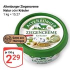 Ziegencreme Natur Angebote von Altenburger bei GLOBUS Gotha für 2,29 €