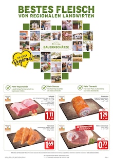 Schweinefleisch im aktuellen EDEKA Prospekt (Fürth) Schweinefleisch im EDEKA Prospekt "Wir lieben Lebensmittel!" mit 40 Seiten (Fürth)