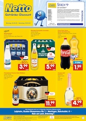 Aktueller Netto Marken-Discount Prospekt mit Bier, "DER ORT, AN DEM DU IMMER AUSGEZEICHNETE PREISE FINDEST.", Seite 1