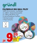 Filzwolle Big Ball Filzy Angebote von Gründl bei Marktkauf Ulm für 9,99 €