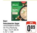 Feinschmecker Suppe bei nah und gut im Oberaurach Prospekt für 0,89 €