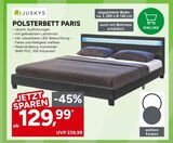 Polsterbett Paris im Angebot bei Marktkauf in Bietigheim-Bissingen Polsterbett Paris Angebote von Juskys bei Marktkauf Bietigheim-Bissingen für 129,99 €