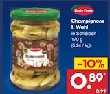 Champignons 1. Wahl Angebote von Beste Ernte bei Netto Marken-Discount Offenbach für 0,89 €