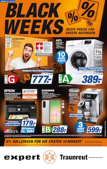 Aktueller expert Prospekt "Top Angebote" Seite 1 von 8 Seiten für Traunreut