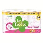 12 rouleaux papier toilette Maxi douceur - Le Trèfle dans le catalogue Maxi Bazar