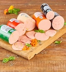 Frischwurst-Aufschnitt von Havelländer für 0,99 € bei REWE im Angebot Frischwurst-Aufschnitt von Havelländer im aktuellen REWE Prospekt