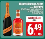 Prosecco von Mionetto im aktuellen EDEKA Prospekt für 6,49 €