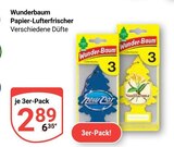 Wunderbaum Papier-Lufterfrischer Angebote bei GLOBUS Erlangen für 2,89 €