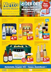 Netto Marken-Discount Gummersbach Prospekt der aktuellen Woche, gültig von 03.11.2025 bis 08.11.2025 Aktueller Netto Marken-Discount Gummersbach Prospekt "DER ORT, AN DEM DU IMMER AUSGEZEICHNETE PREISE FINDEST." mit 6 Seiten