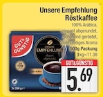 Unsere Empfehlung Röstkaffee von GUT&GÜNSTIG im aktuellen EDEKA Prospekt