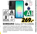 Galaxy A27 5G Black im Angebot bei MEDIMAX in Bad Homburg Galaxy A27 5G Black Angebote von Samsung bei MEDIMAX Bad Homburg für 269,00 €