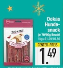 Hundesnack Entenbrust Angebote von Dokas bei E center Regensburg für 1,49 €