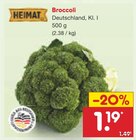 Broccoli im Angebot bei Netto Marken-Discount in Duisburg Broccoli Angebote von HEIMAT bei Netto Marken-Discount Duisburg für 1,19 €