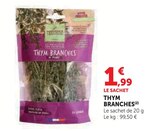 Thym Branches en promo chez U Express Bastia à 1,99 €