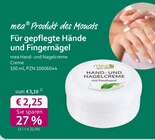 Hand- und Nagelcreme im aktuellen Prospekt bei mea - meine apotheke in Fridingen