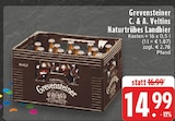 Aktuelles Grevensteiner Naturtrübes Landbier Angebot bei E center in Lünen ab 14,99 €