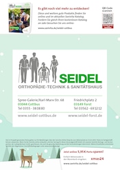 Aktueller Sanitätshaus Orthopädietechnik SEIDEL Nachfolger Matthias Harmuth e.K. Prospekt mit Bier, "Schenken Sie Gesundheit!", Seite 6