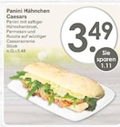 Panini Hähnchen Caesars im WEZ Prospekt zum Preis von 3,49 €