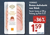 Aktuelles Braten-Aufschnitt vom Stück Angebot bei ALDI SÜD in Pforzheim ab 1,59 €