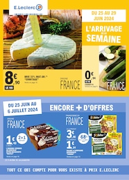 Catalogue Supermarchés E.Leclerc en cours à Kervignac et alentours, L'arrivage de la semaine, 28 pages, 25/06/2024 - 06/07/2024