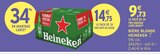Bière blonde - HEINEKEN en promo chez Intermarché Super Saint-Étienne à 9,73 €
