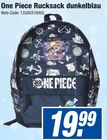 One Piece Rucksack dunkelblau Angebote bei HEM expert Rottenburg für 19,99 €