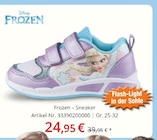 Frozen Sneaker Angebote von Disney bei Siemes Schuhcenter Hamm für 24,95 €