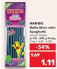 Balla Stixx oder Spaghetti von HARIBO im aktuellen Kaufland Prospekt für 1,11 €