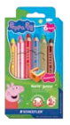 PEPPA PIG JUNIOR FARBSTIFTE von STEADLER im aktuellen Müller Prospekt für 8,99 €