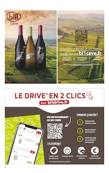 Catalogue Bi1 de la semaine "bi1 supermarché" avec 2 pages, valide du 03/06/2025 au 15/06/2025 pour Dompierre-sur-Besbre et alentours Prospectus Bi1 de la semaine "bi1 supermarché" avec 2 pages, valide du 03/06/2025 au 15/06/2025 pour Dompierre-sur-Besbre et alentours