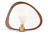 Miroir bois ovoïde dans le catalogue B&M