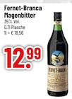 Magenbitter von Fernet-Branca für 12,99 € bei Trinkgut im Angebot Magenbitter von Fernet-Branca im aktuellen Trinkgut Prospekt