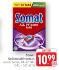 Spülmaschinentabs Angebote von Somat bei E center Stuttgart für 10,99 €
