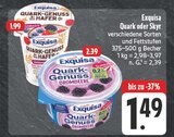 Quark-Genuss mit Hafer Angebote von Exquisa bei E center Dresden für 1,49 €