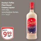 Aktuelles Toffee Plant Based Creamy Liqueur Angebot bei GLOBUS in Oberhausen ab 9,99 €