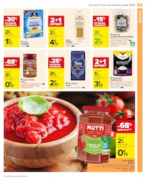 Prix et réduction Mutti dans le prospectus Carrefour en cours Offre Mutti dans le catalogue Carrefour du moment à la page 61