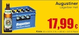 Lagerbier Hell Angebote von Augustiner bei RAN Stuttgart für 17,99 €