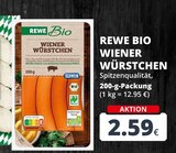 Wiener Würstchen Angebote von REWE Bio bei REWE Kerpen für 2,59 €