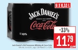 Old Tennessee Whiskey & Coca-Cola im Angebot bei Marktkauf in Esslingen Old Tennessee Whiskey & Coca-Cola Angebote von Jack Daniel's bei Marktkauf Esslingen für 11,79 €