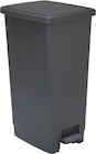 Poubelle à pédale noir 40 L - SUNDIS - Intermarché à Créteil Poubelle à pédale noir 40 L - SUNDIS en promo chez Intermarché Créteil à 12,90 €