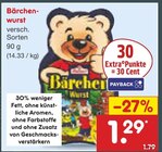Bärchenwurst Angebote bei Netto Marken-Discount Delmenhorst für 1,29 €