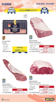Rinderfilet im aktuellen METRO Prospekt (Hamburg) Rinderfilet im METRO Prospekt "Wochenangebote SCO + Charity" mit 26 Seiten (Hamburg)